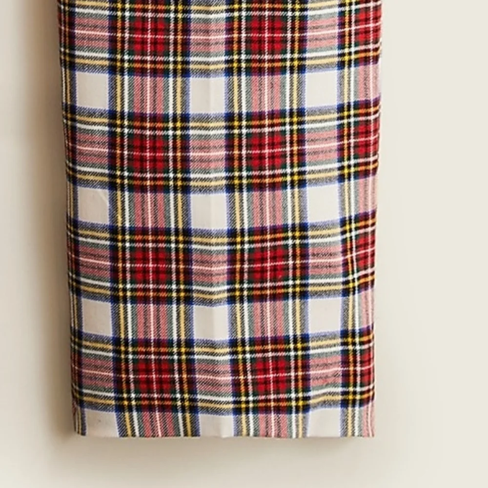 J. Crew Stewart Tartan Plaid Pants NWT